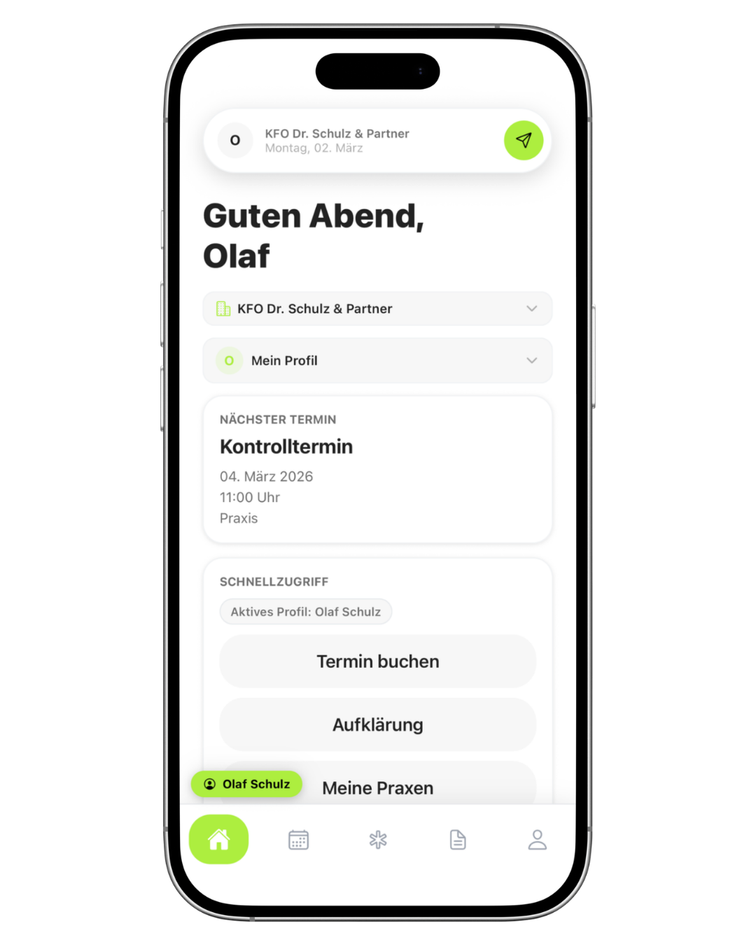 Die kaya Patienten-App